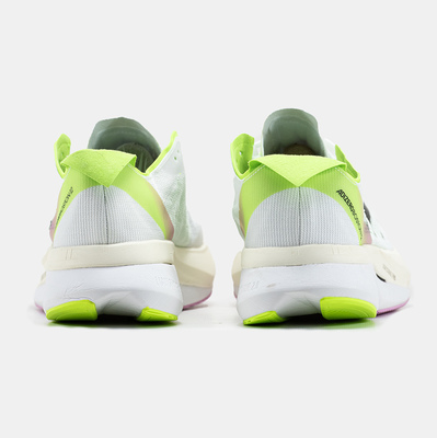 Кросівки Adidas Adizero Boston 12 White Black Lime Pink (Білий) - фото 5 