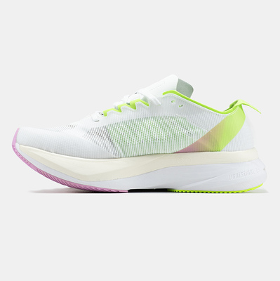 Кросівки Adidas Adizero Boston 12 White Black Lime Pink (Білий) - фото 4 