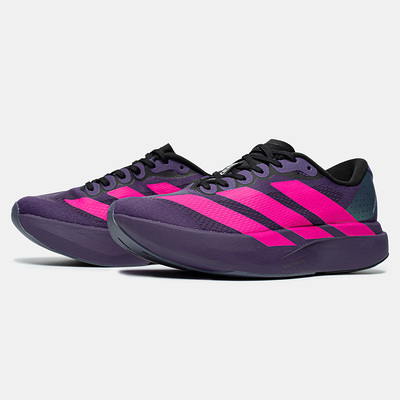 Кроссовки Adidas Adizero Evo SL Aurora Plum Shock Pink (Фиолетовый) - фото 2 