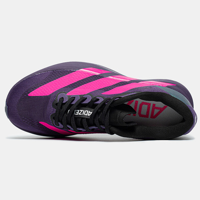 Кроссовки Adidas Adizero Evo SL Aurora Plum Shock Pink (Фиолетовый) - фото 3 