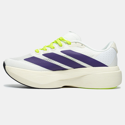 Кроссовки adidas Adizero Evo SL Cloud White Collegiate Purple Lime Bur (Белый) - фото 4 