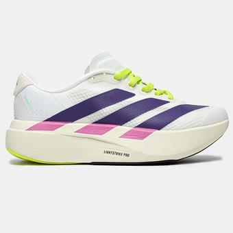 Кроссовки adidas Adizero Evo SL Cloud White Collegiate Purple Lime Bur