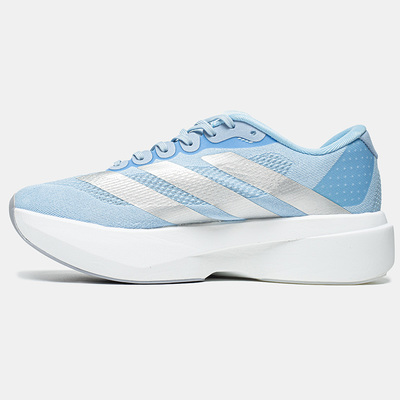 Кроссовки adidas Adizero Evo SL Glow Blue Silver Metallic JS4453 (Голубой) - фото 4 