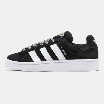 Кросівки Adidas Campus 00s Black White Rope Laces