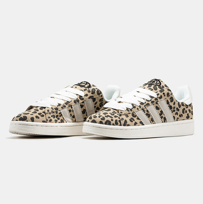 Кросівки Adidas Campus 00s Leopard Print White (Бежевий) - фото 2 