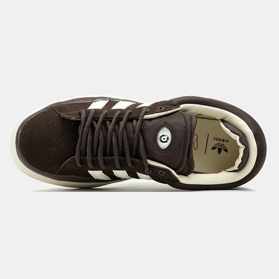 Кроссовки Adidas Campus x Bad Bunny Brown Cream (Коричневый) - фото 3 