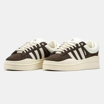 Кросівки Adidas Campus x Bad Bunny Dark Brown Cream (Коричневий) - фото 2 