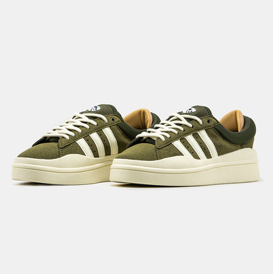 Кроссовки Adidas Campus x Bad Bunny Olive Green (Хаки) - фото 2 