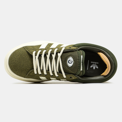 Кроссовки Adidas Campus x Bad Bunny Olive Green (Хаки) - фото 3 