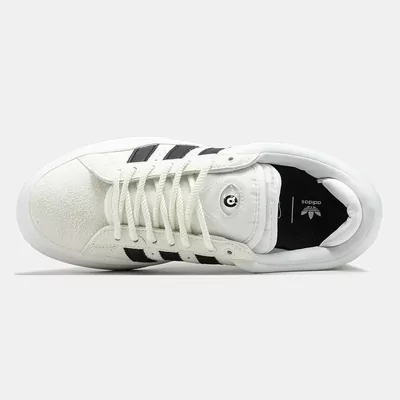 Кроссовки Adidas Campus x Bad Bunny White Black (Белый) - фото 3 