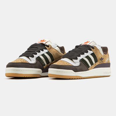 Кросівки Adidas Forum 84 Low Brown Olive Beige (Коричневий) - фото 2 