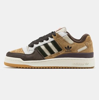 Кроссовки Adidas Forum 84 Low Brown Olive Beige