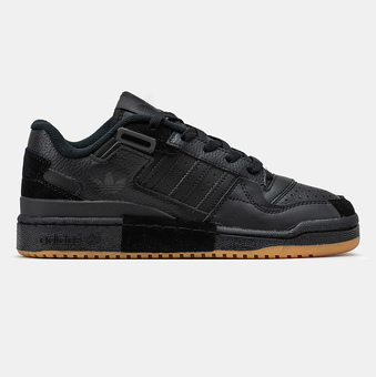 Кроссовки Adidas Forum 84 Low Triple Black Gum