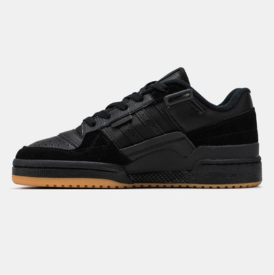 Кроссовки Adidas Forum 84 Low Triple Black Gum (Черный) - фото 4 