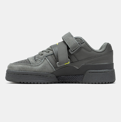 Кросівки Adidas Forum 84 Strap Low Cinder Grey Yellow (Сірий) - фото 4 
