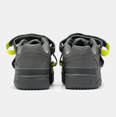 Кросівки Adidas Forum 84 Strap Low Cinder Grey Yellow (Сірий) - фото 5 