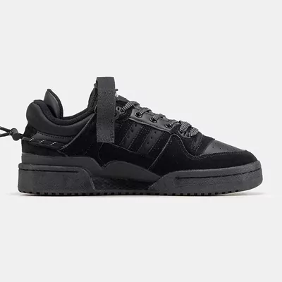 Кросівки Adidas Forum x Bad Bunny Buckle Low Triple Black (Чорний) - фото 4 