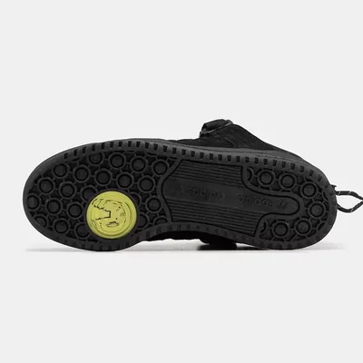 Кросівки Adidas Forum x Bad Bunny Buckle Low Triple Black (Чорний) - фото 6 