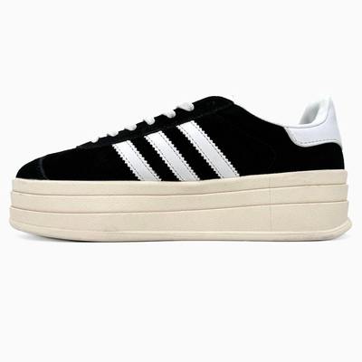 Кеди Adidas Gazelle Bold Black White (Білий) - фото 4 