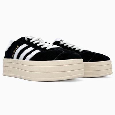 Кеди Adidas Gazelle Bold Black White (Білий) - фото 2 