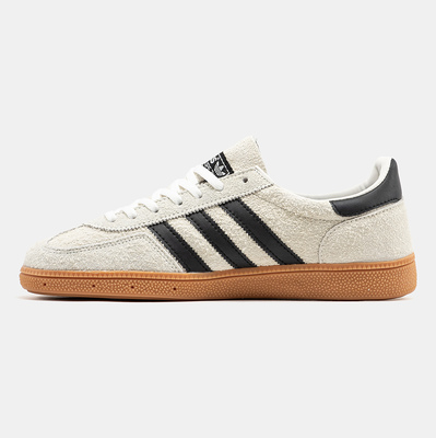 Кеди Adidas Handball Spezial Aluminium Black Gum IF6562 (Бежевий) - фото 4 