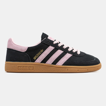 Кеды Adidas Handball Spezial Black Clear Pink Gum