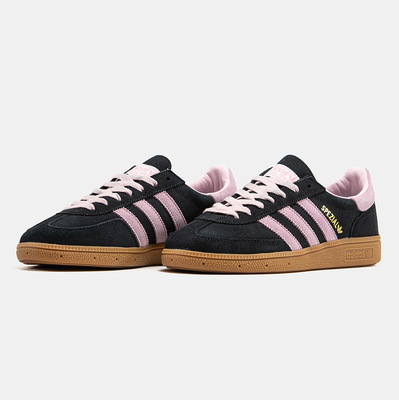 Кеди Adidas Handball Spezial Black Clear Pink Gum IE5897 (Чорний) - фото 2 