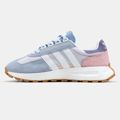 Кроссовки Adidas Retropy E5 Blue Pink White (Голубой) - фото 4 