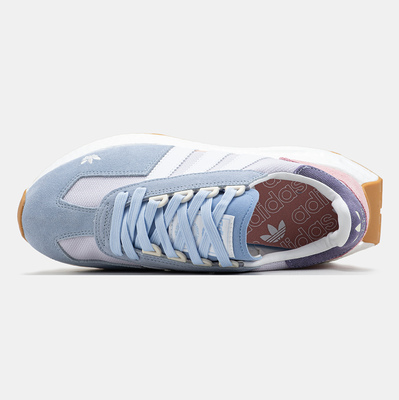 Кроссовки Adidas Retropy E5 Blue Pink White (Голубой) - фото 3 