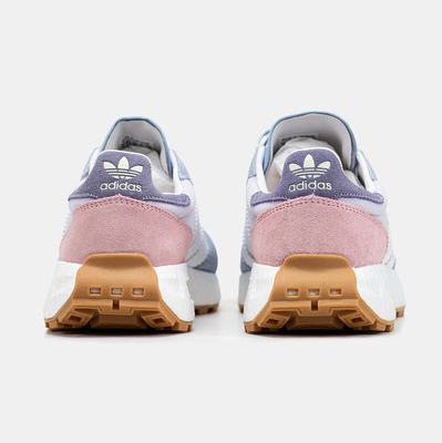 Кроссовки Adidas Retropy E5 Blue Pink White (Голубой) - фото 5 