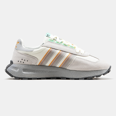 Кроссовки Adidas Retropy E5 Grey Green Yellow (Серый) - фото 4 