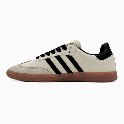 Кеди Adidas Samba Black Beige (Бежевий) - фото 3 