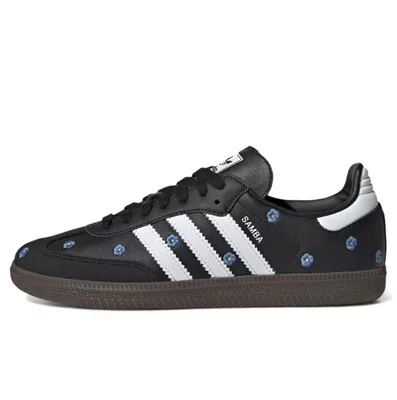Кеды Adidas Samba Black Floral Embroidery IF4397 (Черный) - фото 4 