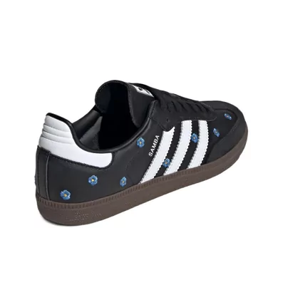 Кеды Adidas Samba Black Floral Embroidery IF4397 (Черный) - фото 5 
