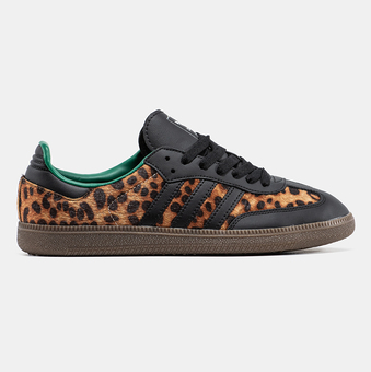 Кеды Adidas Samba Black Leopard