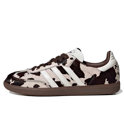 Кеди adidas Samba Cow Print White Black KK2238 (Білий) - фото 1 Keedy