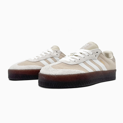 Кеди Adidas Samba Linens (Бежевий) - фото 2 