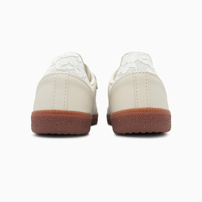 Кеды Adidas Samba OG x Naked Crystal White (Бежевый) - фото 5 