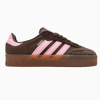 Кеды Adidas Samba Platform Brown Pink