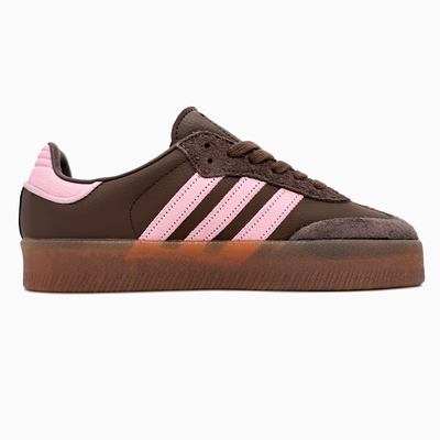 Кеди Adidas Samba Platform Brown Pink (Коричневий) - фото 4 