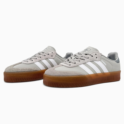 Кеди Adidas Samba Platform Grey (Сірий) - фото 2 