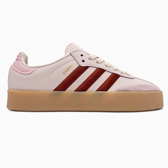Кеды Adidas Samba Platform Pink Bordo