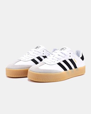 Кеди Adidas Samba Platform White (Білий) - фото 2 