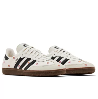 Кеди Adidas Samba White Floral Embroidery IF4398 (Білий) - фото 2 