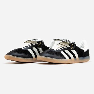 Кеди Adidas Samba x Wales Bonner Pony Black Gum (Чорний) - фото 2 