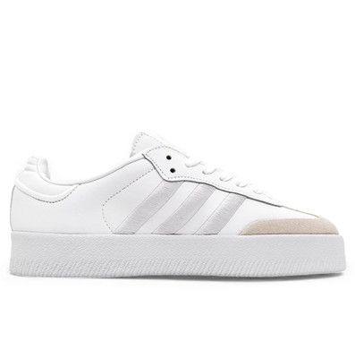 Кеди Adidas Samba XLG Platform White Gold Logo (Білий) - фото 4 
