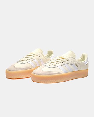 Кеди Adidas Sambae Wonder White Silver Metallic (Бежевий) - фото 2 