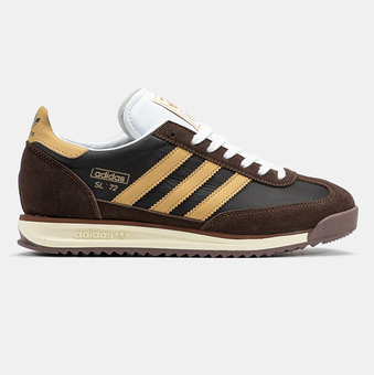 Кроссовки Adidas SL 72 Brown Beige Black