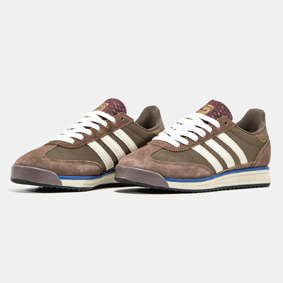 Кросівки Adidas SL 72 Brown Cream Maroon (Коричневий) - фото 2 