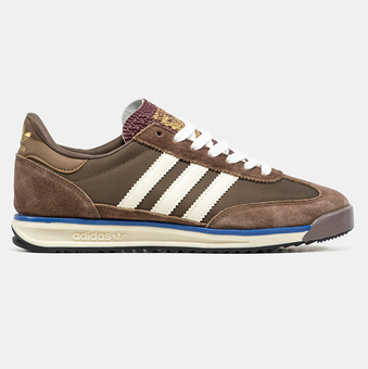 Кроссовки Adidas SL 72 Brown Cream Maroon